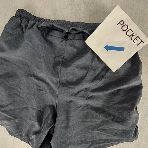 Nike Dri-Fit Women's Moisture-Wicking Fabric, Blueish Gray Running Shorts Size S - Picture 9 of 11